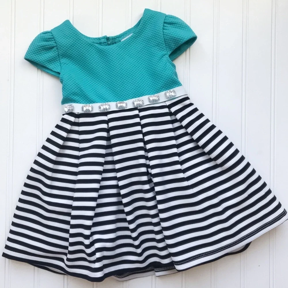 •Sweet Heart Rose• pleated crystal dress
